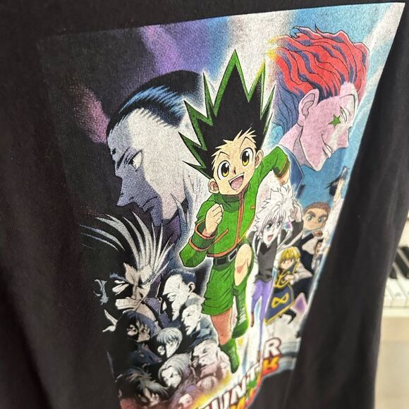 Hunter X Hunter Anime Graphic Black T-Shirt L - Picture 11 of 16